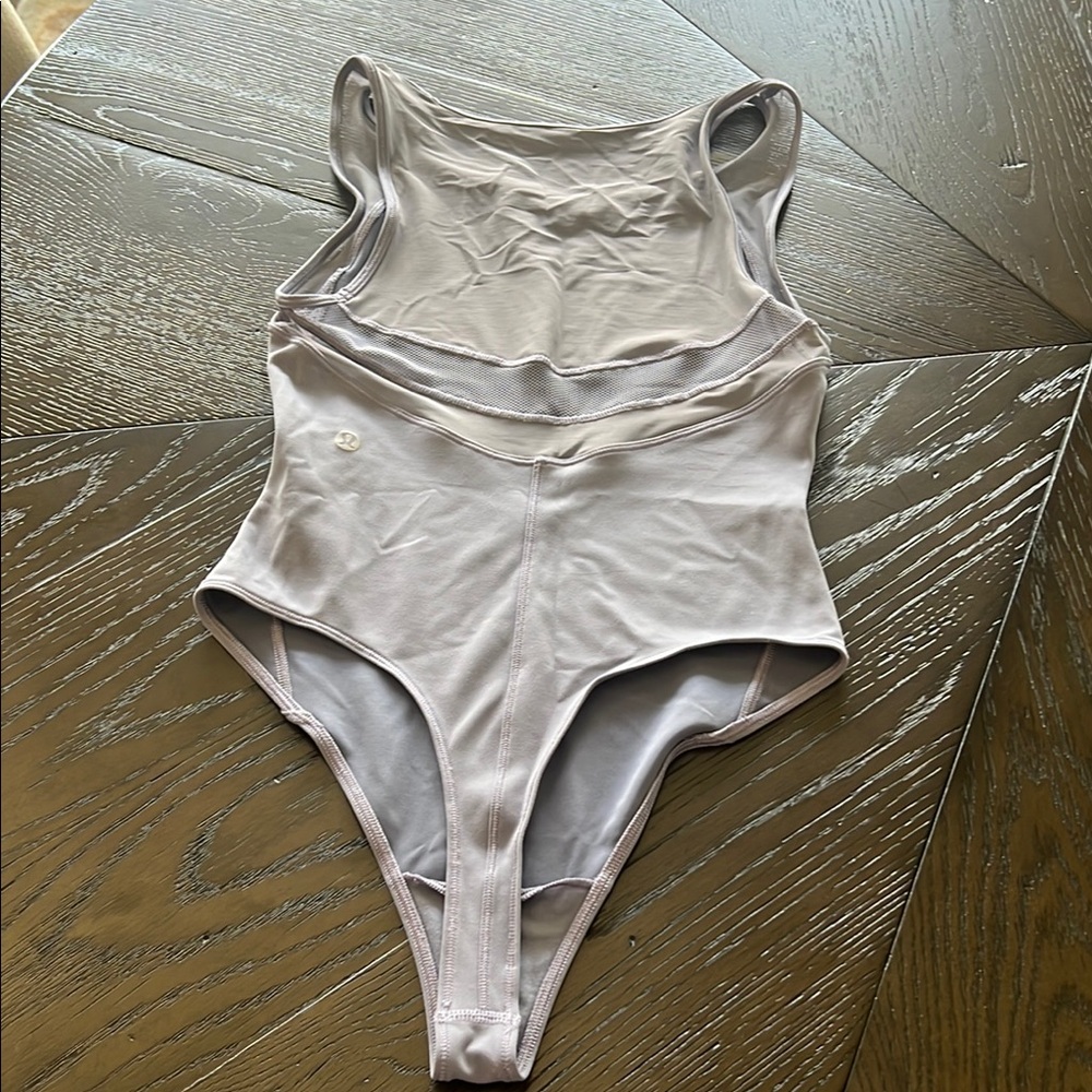 Lululemon Gray Bodysuit